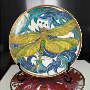 Pottery Barn Art Nouveau Plate